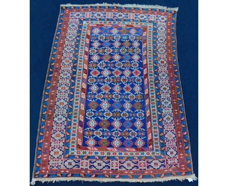 Schirwan. Chichi. Teppich. Kaukasus. Antik.182 cm x 118 cm. Handgeknüpft. Wolle auf Wolle. Circa 130 - 160 Jahre alt. Naturfa