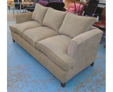 SOFA, from Peter Dudgeon, three seater, 91cm D x 75cm H x 205cm. 