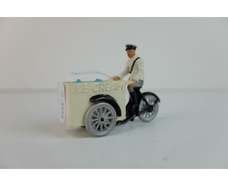 Painted Metal Model of Morestone Ice Cream Trike, 6cms high