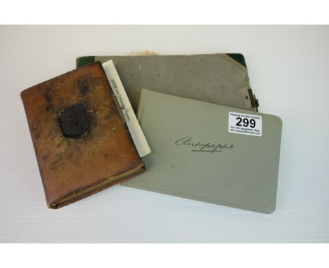 Small Victorian CDV / Photograph Album, leather covered, with various family portraits mainly of Children and marked to insid