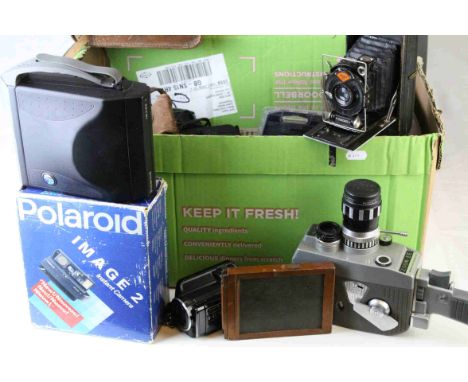 Cameras and Accessories including Boxed Polaroid Image 2, Kopil IIIA8 Cine Camera, plus other Vintage and Modern Cameras