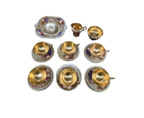 Aynsley fruit pattern tea service (Used condition) 