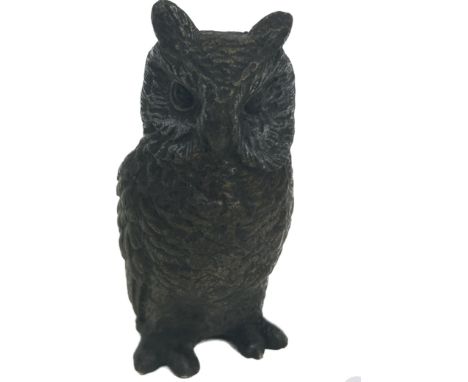 Bergman bronze owl