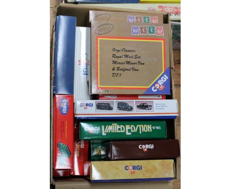 23x Corgi vehicle sets. Including 2 and 3 vehicle sets; 60yrs of Transport. Pickfords. 2x Northern Collection Slumberland Bed