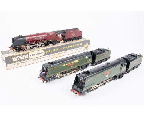 3 Wrenn Railways Locomotives. A BR Coronation Class 4-6-2 tender locomotive, City of London, (W2226) RN46245 in BR lined maro