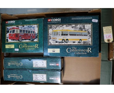 A quantity of Corgi Vintage Glory and Corgi Classics. Including Vintage Glory: Sentinel Platform Waggon Trailer &amp; Oil Dru