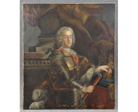 Meytens, Martin van (Stockholm 1695 - 1770 Wien), Werkstatt/StudioGemälde, Öl auf Leinwand, Portrait des Kaiser Franz I. von 