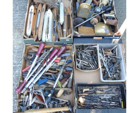 A collection of hand tools