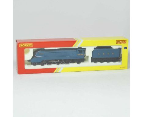A Hornby OO Gauge LNER class A4 Falcon locomotive, boxed