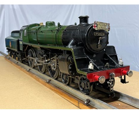 Live steam, finely built, well engineered and nicely detailed LBSC designed 3.5 inch gauge Class 4 4-6-0 Standard steam locom
