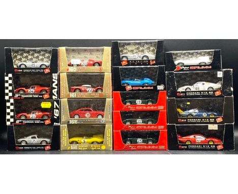 17 Brumm 1:43 Scale Racing Car Models, as shown(2700g) Condition Report - Diecast - Very GoodBoxes - Fair / Good