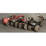 Two pairs of vintage "Jaco" roller skates