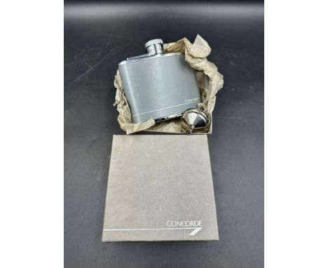 Concorde Memorabilia: A Hip Flask.