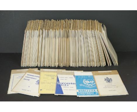 Quantity of 1960s pocket size football programmes featuring League and Non League clubs, good collection 