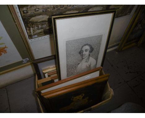 QTY OF FRAMED PRINTS