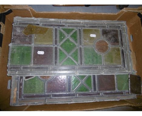 QTY OF LEAD LIGHT FRAMES