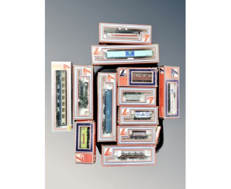 A group of Lima die cast locomotives, boxed 