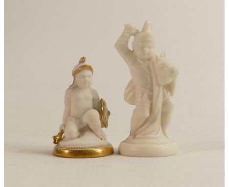 John Bell for Minton Chess pieces, smaller item with chip to base, height of tallest 8cm(2) 