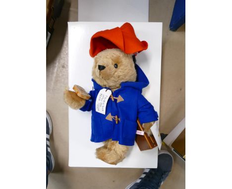 Boxed limited edition Steiff Paddington bear, with certificate. 