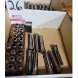 LOT - R8 TOOL COLLETS, ER25 COLLETS