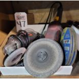 LOT - (2) RIGHT ANGLE GRINDERS: (1) 4-1/2" AND (1) 7"