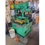 UNI-HYDRO 80-TON IRONWORKER, MODEL 80-24, 6" X 6" X 1/2" CAPACITY, RELATED PUNCHES AND TOOLING, S/