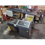 HYD-MECH S-20A HORIZONTAL BAND SAW, SERIES II, MITSUBISHI GOT 2000 CONTROL, FULLY AUTOMATIC, 90