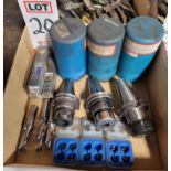 LOT - TOOL HOLDERS, INSERT DRILL HOLDERS, ETC.