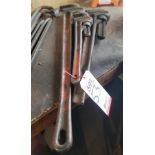 LOT - (3) PIPE WRENCHES