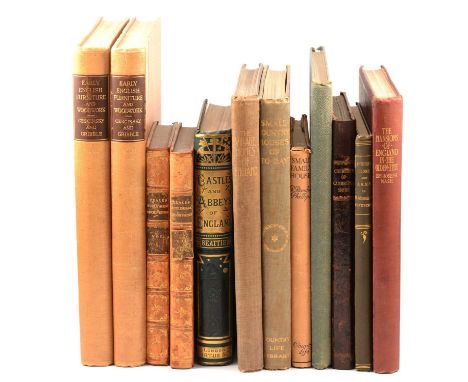 Herbert Cescinsky and Ernest R Gribble, Early English Furniture and Woodwork, in two vols, London 1922, cloth; John Preston N