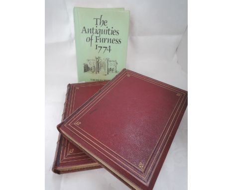Two volumes J Richardson, The History of Antiquities of Furness, 1880 and a volume, re-print, Lord George Cavendish, The Anti