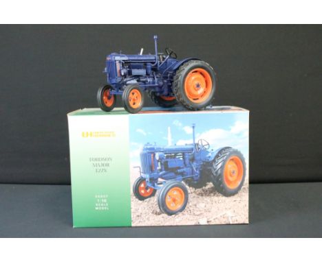 Boxed Universal Hobbies 1/16 Fordson Major E27N diecast model, vg 