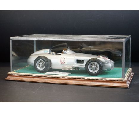Ltd edn CMC Exclusive Modelle MB W196 1954 Silverarrow diecast model in display case, with tag, vg 