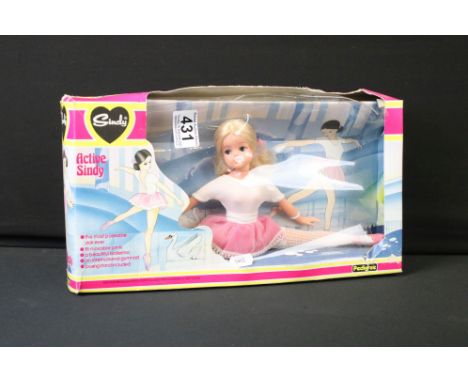 Sindy - A boxed Pedigree Sindy 'Active Sindy' ballerina fashion doll, no. 44711 (doll gd-vg overall - some marking to shoes; 