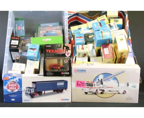 Around 45 boxed Corgi diecast models, to include Corgi Classics, Premium Edition, The Brewery Edition, limited editions, 40th