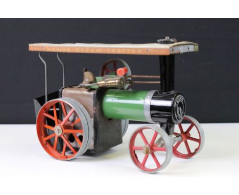 Mamod TE1A Traction Engine, showing wear but gd overall 