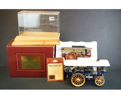 Boxed Midsummer Models 1:24 Burrell Showman's Engine 'The White Rose Of York', model no. 2804, with ltd edn CoA (no. 483/999)