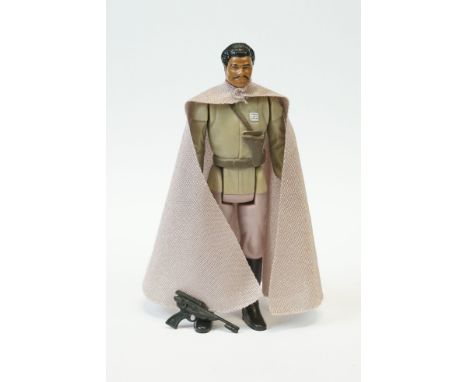 Star Wars - Original Last 17 Lando Calrissian (General Pilot) with blaster &amp; cloak in a vg overall condition, accessories
