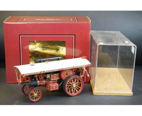 Boxed Midsummer Models 1:24 Burrell Scenic Showman's Engine 'Earl Beatty', model no. 3896, with ltd edn CoA (no. 813/999) and