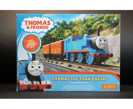 Boxed Hornby OO gauge Thomas The Tank Engine R9283 electric train set, complete with DVD 