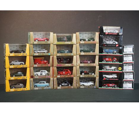 31 Boxed Brumm diecast models to include Oro, Revival, and contemporary examples, diecast ex, boxes gd-ex 