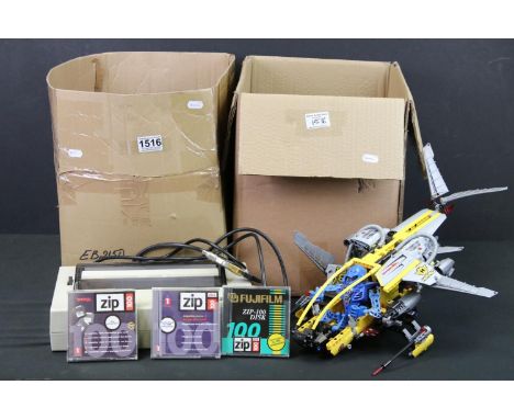 Lego - 12 Lego Bionicle Super Heroes to include Surge, Rotor, Breeze, Von Nebula, etc, along with 1 x Zip Tools Cassettes, 1 