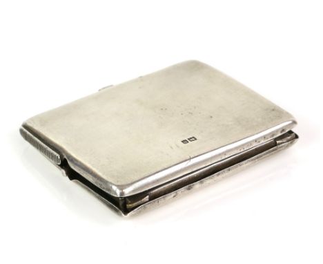 Asprey and Co, fold up silver vesta case with a striker set on both ends, by Charles and George Asprey, London 1908        Co