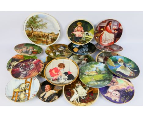 A quantity of collector plates to include Coalport, Poole Pottery, Royal Worcester. [W]