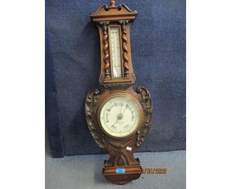 A.C.W. Dixey &amp; Son, Victorian wall barometer 