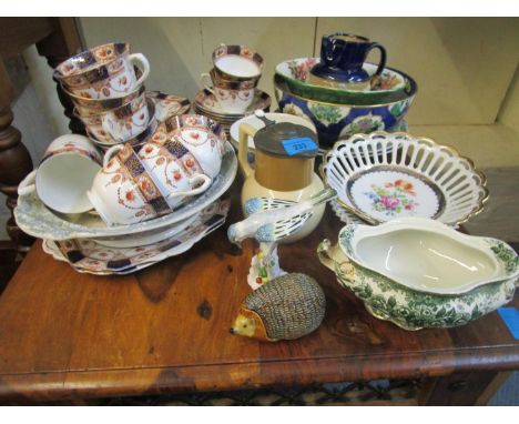 A Royal Belgravia part tea service and mixed 20th century china 