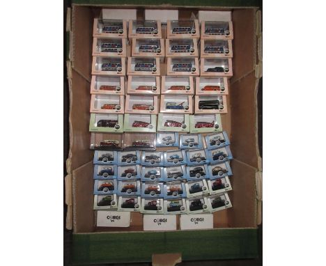 Collection of mint boxed Oxford die-cast N gauge Omnibus, Automobile and Commercial vehicles, duplication (53) and six boxed 