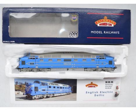 Bachmann OO gauge 32-520 "Deltic", exclusive National Railway Museum electric train model, DCC Ready. Model in near mint cond