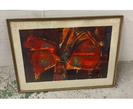 Dennis Hawkins (1925 - 2001) lithograph limited edition print 60cm x 80cm 