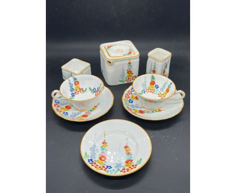 Art Deco cube tea set "Demitasse"
